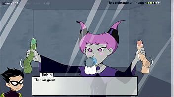 Play 18titans Episode 18 - Jinx gives a blowjob to all the guys