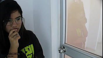 Play I watch my stepbrother watching porn and I get horny cum-on my rich buttocks PART 1