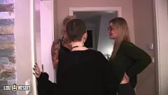 Play Lesbian Orgasm Threesome: Lia Louise, Lou Nesbit Licking
