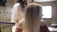Play Lesbian MILF Spanks Cute Teen Mackenzie Moss in Class