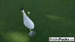 Play Brooke Brand and Alice Olivia in a Halloween Lesbian Fuck Fest