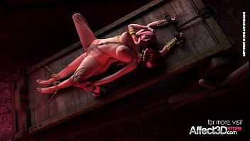 Play Big tits vampire gives a blowjob to the bondaged futanari babe in a 3d animation
