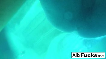 Play Underwater hidden camera lesbian fun with Alix & Jenna!