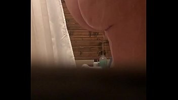 Play Voyeured wife in shower 34. Nice views of her ass and asshole. Leg up pussy cleaning