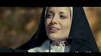 Play Horny lesbian nun rubbing