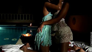 Play Sunset Romance - by Sapphic Erotica lesbian sex with Zafira Jackie