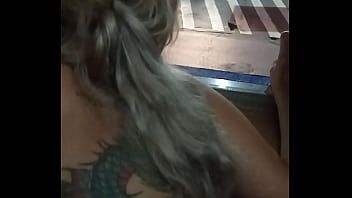 Play Fucking the married neighbor at the motel with the window open and everyone on the street watching