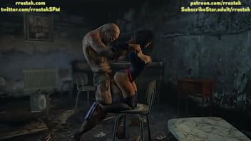 Play 3D Animation Psylocke fucked by human monster