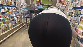 Play Mom at Walmart Fat Ass See Through Wedgie