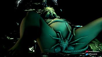 Play Zafina gets banged by facehuggers
