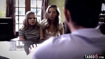 Play Counselor deals with teen rebels Coco Lovecock and Haley Reed in therapy
